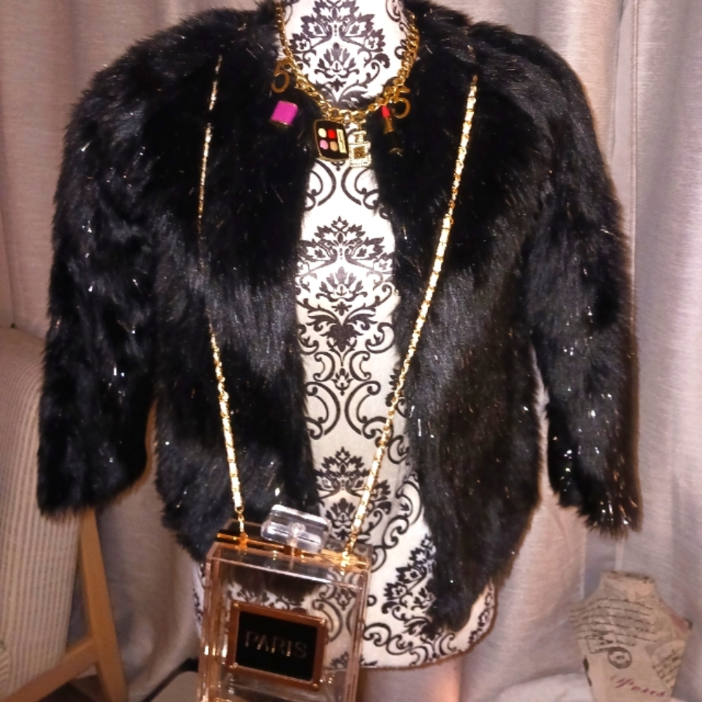 NEW GIRLS 7/8 FUR COAT